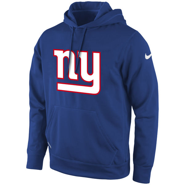 Men New York Giants Nike KO Logo Essential Hoodie Royal->new york giants->NFL Jersey